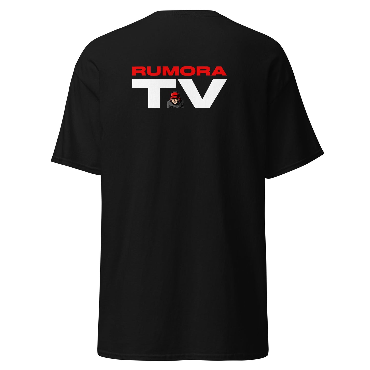 @RumoraTV Textlogo - T - Shirt Schwarz - 4 - ground