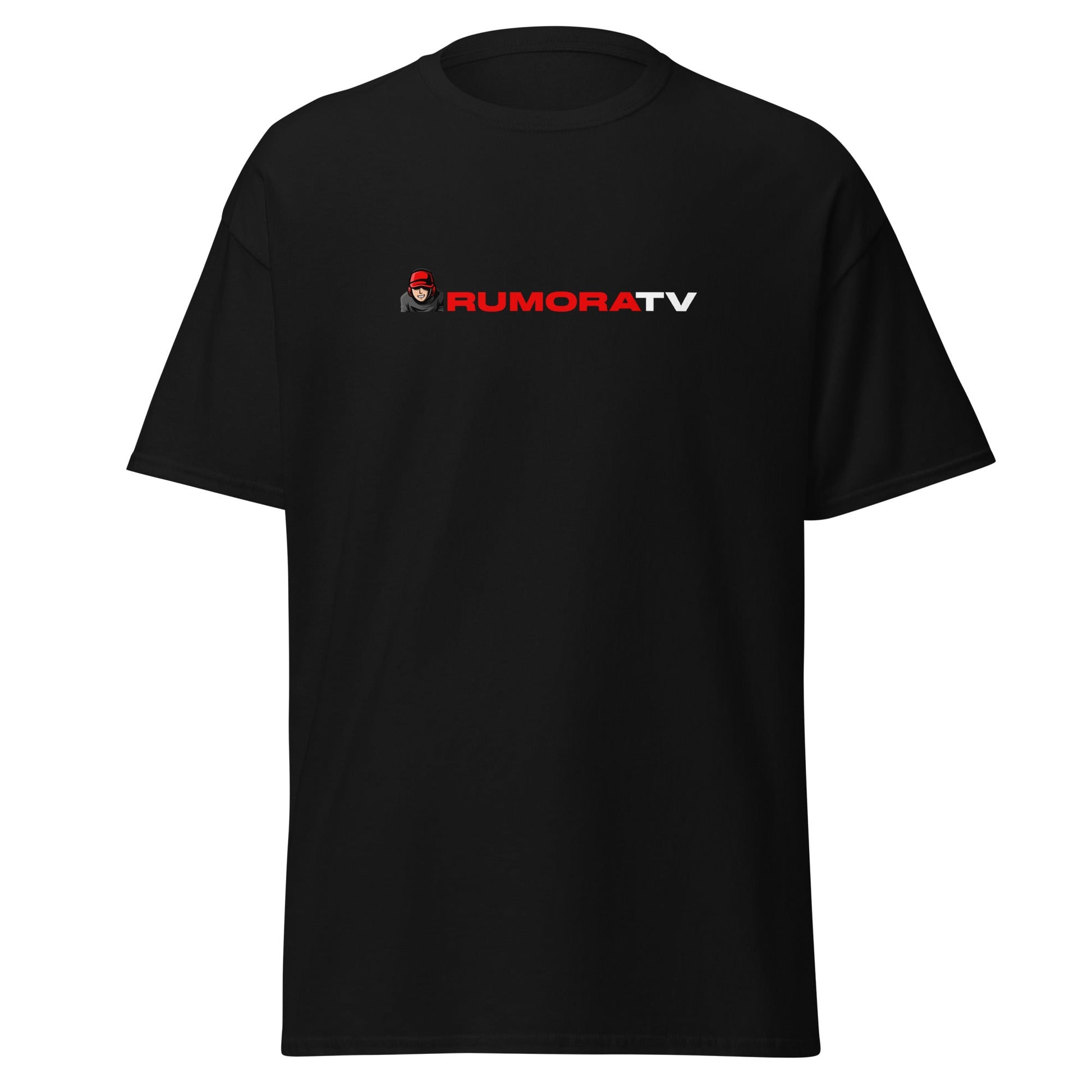 @RumoraTV Textlogo - T - Shirt Schwarz - 4 - ground