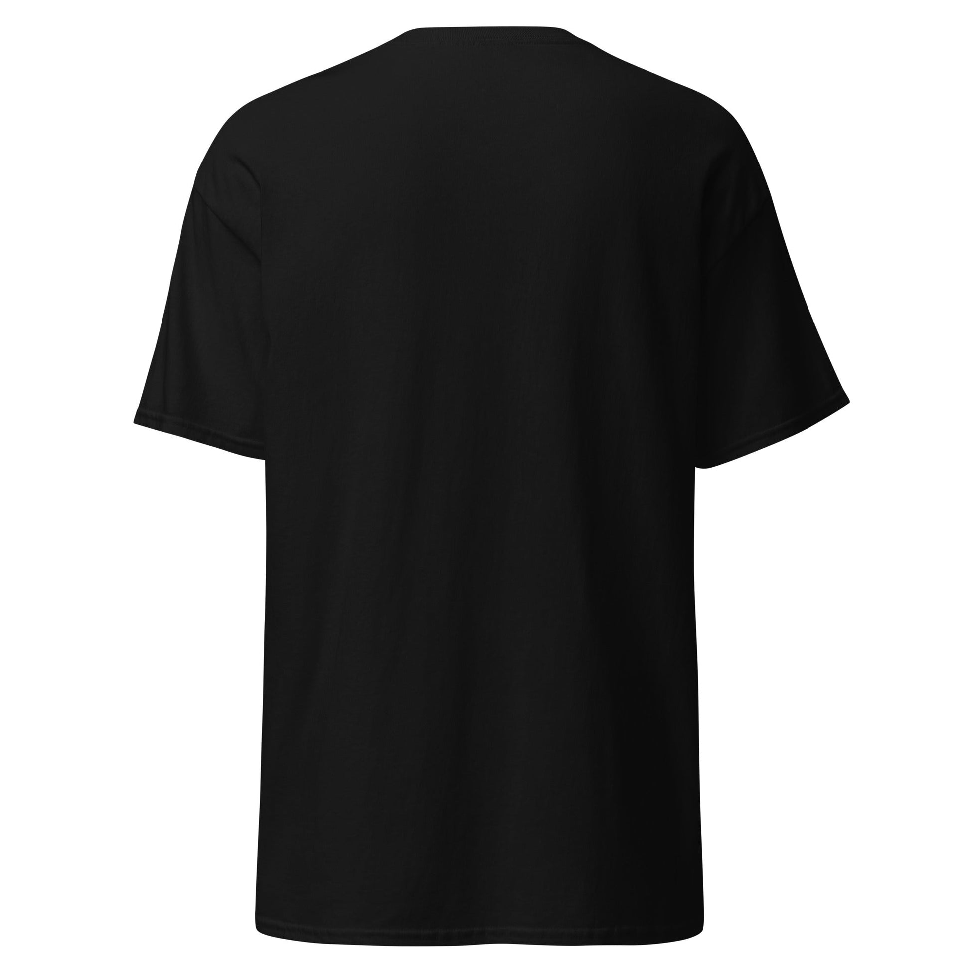 T4M Basics | Logo Links Stick - T-Shirt Schwarz SS/24 - 4-ground