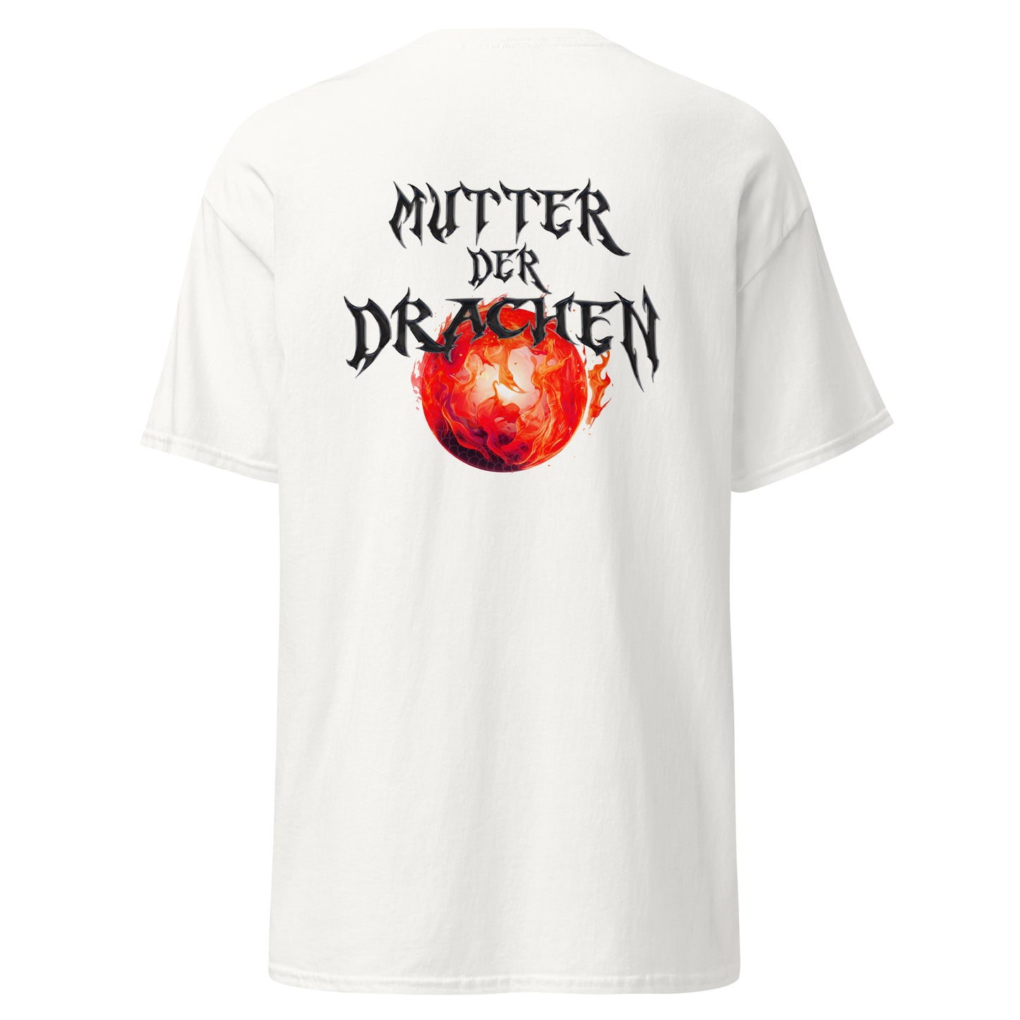 @aboutmelly87 - "Mutter der Drachen" T-Shirt Weiß