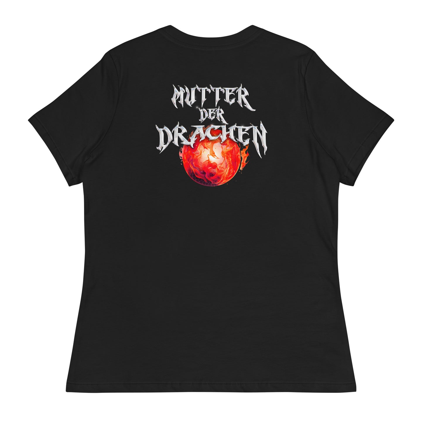 @aboutmelly87 - "Mutter der Drachen" Damen T-Shirt Schwarz